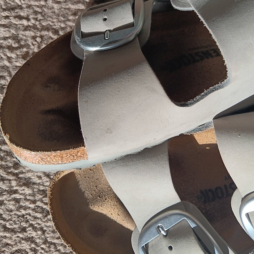 Birkenstock Big Buckle Leather sandals, size 41,9.5 to 10 W